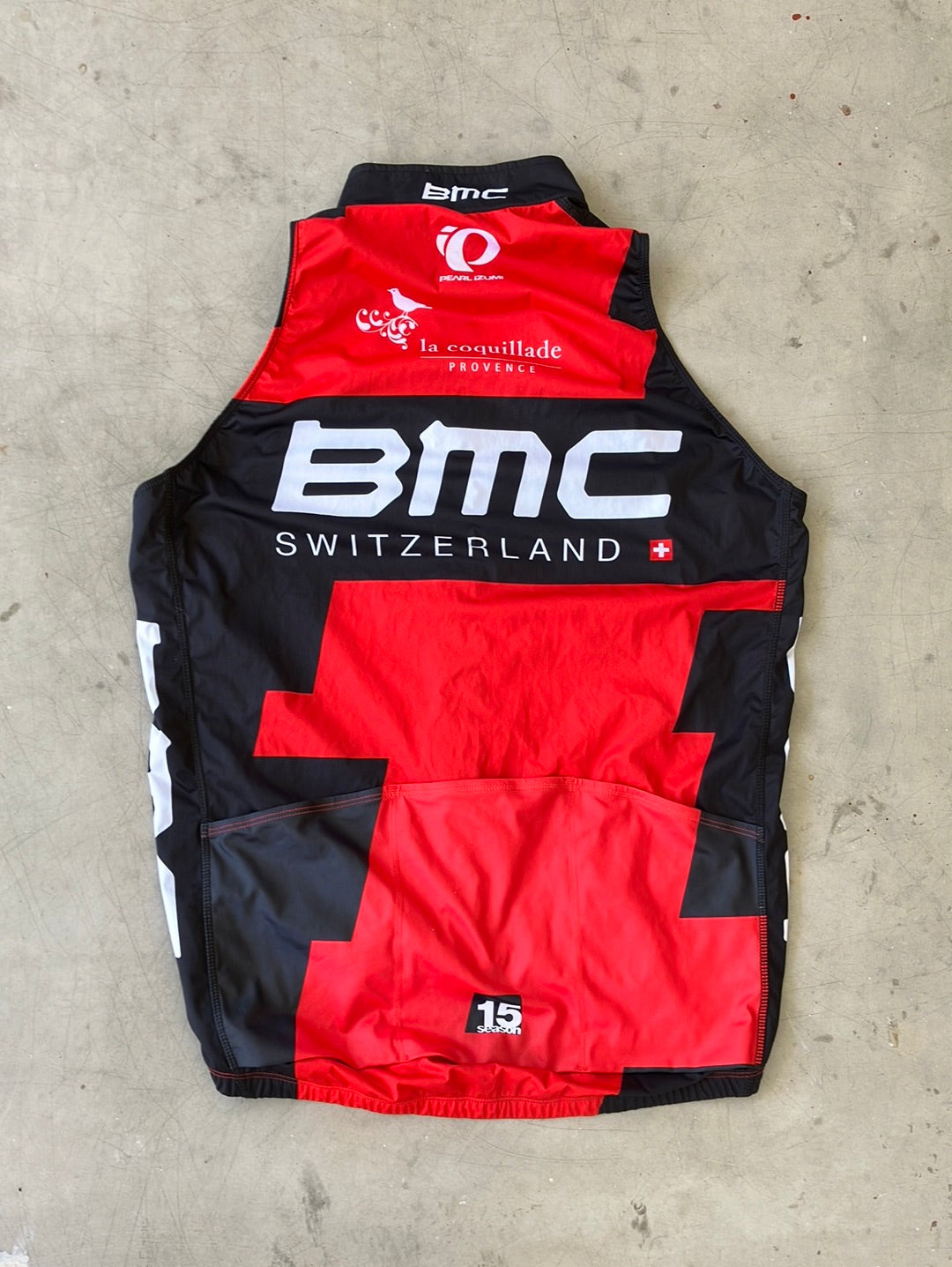 Rain Vest Gilet Waterproof Winter | Assos | BMC Tag Heuer | Pro Cycling Kit