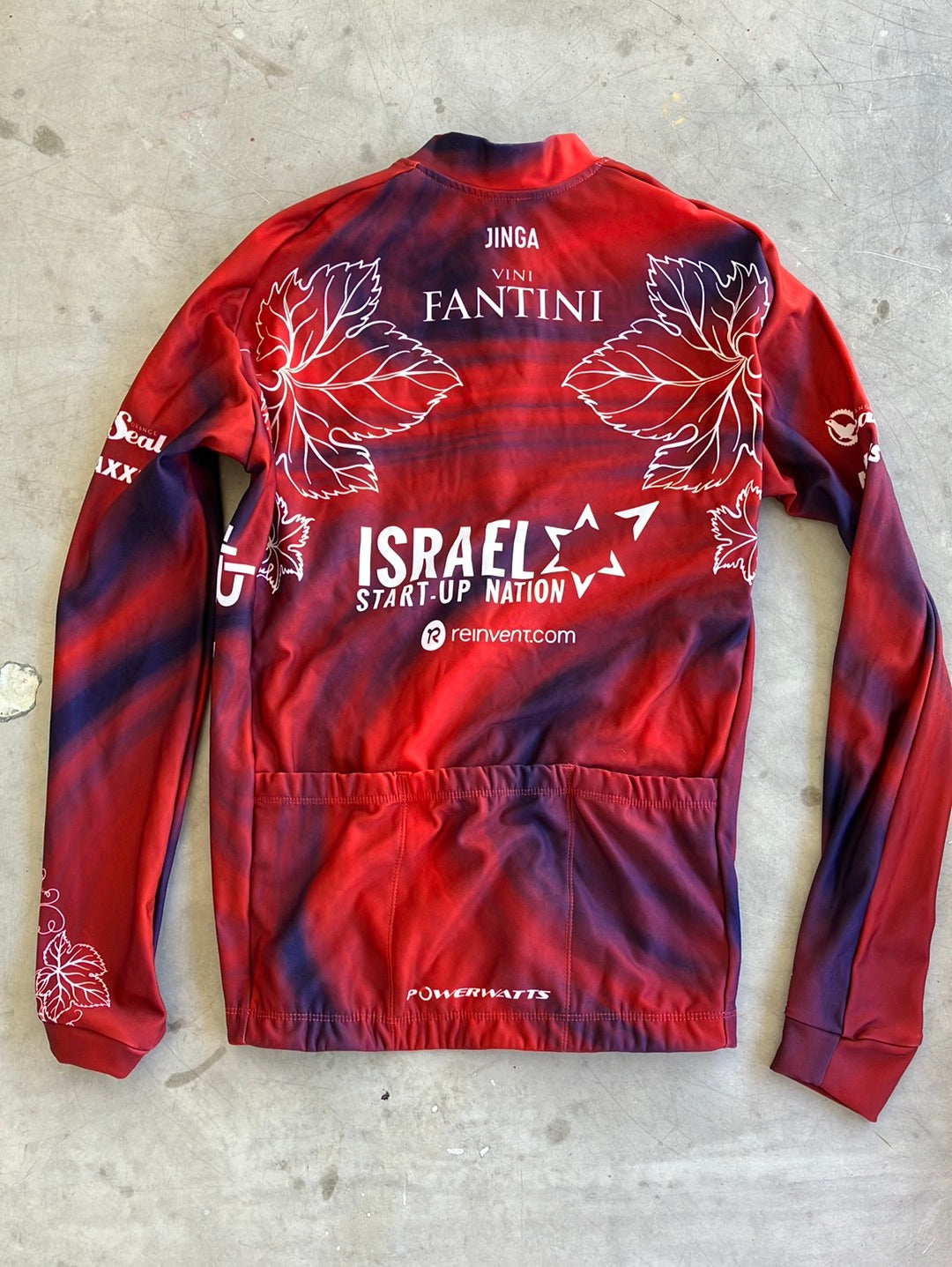 Long Sleeve Thermal Winter Jersey  | Ekoi | Israel Premier Tech IPT | Pro Cycling Kit