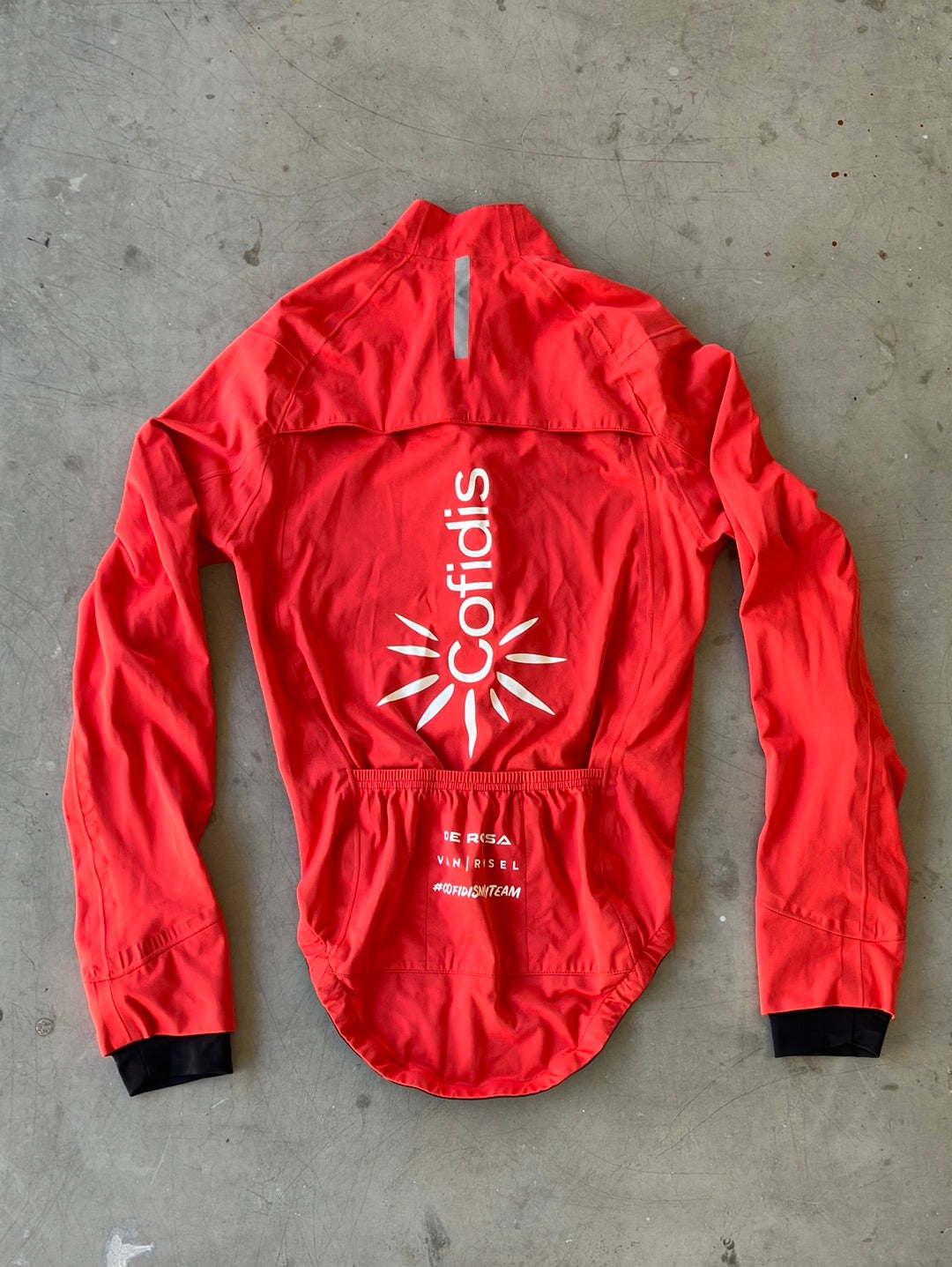 Rain Jacket Womens | Van Rysel | Cofidis Womens | Pro Cycling Kit