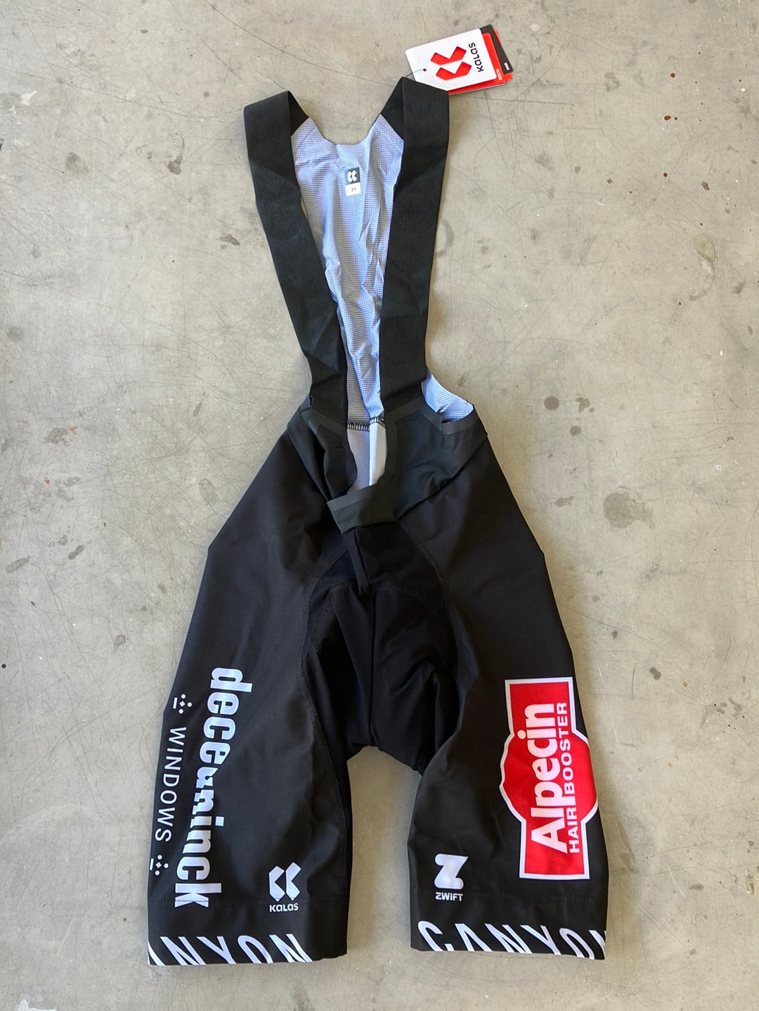 Windproof Bib Shorts | Kalas | Crelan Alpecin Fenix Deceuninck | Pro Team Cycling Kit