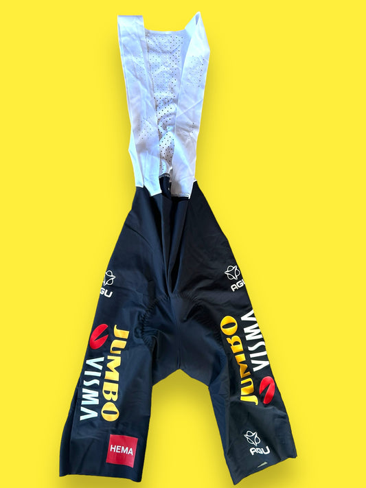 Race-Issued Bib Shorts| Agu |  Jumbo Visma | Pro Cycling Kit