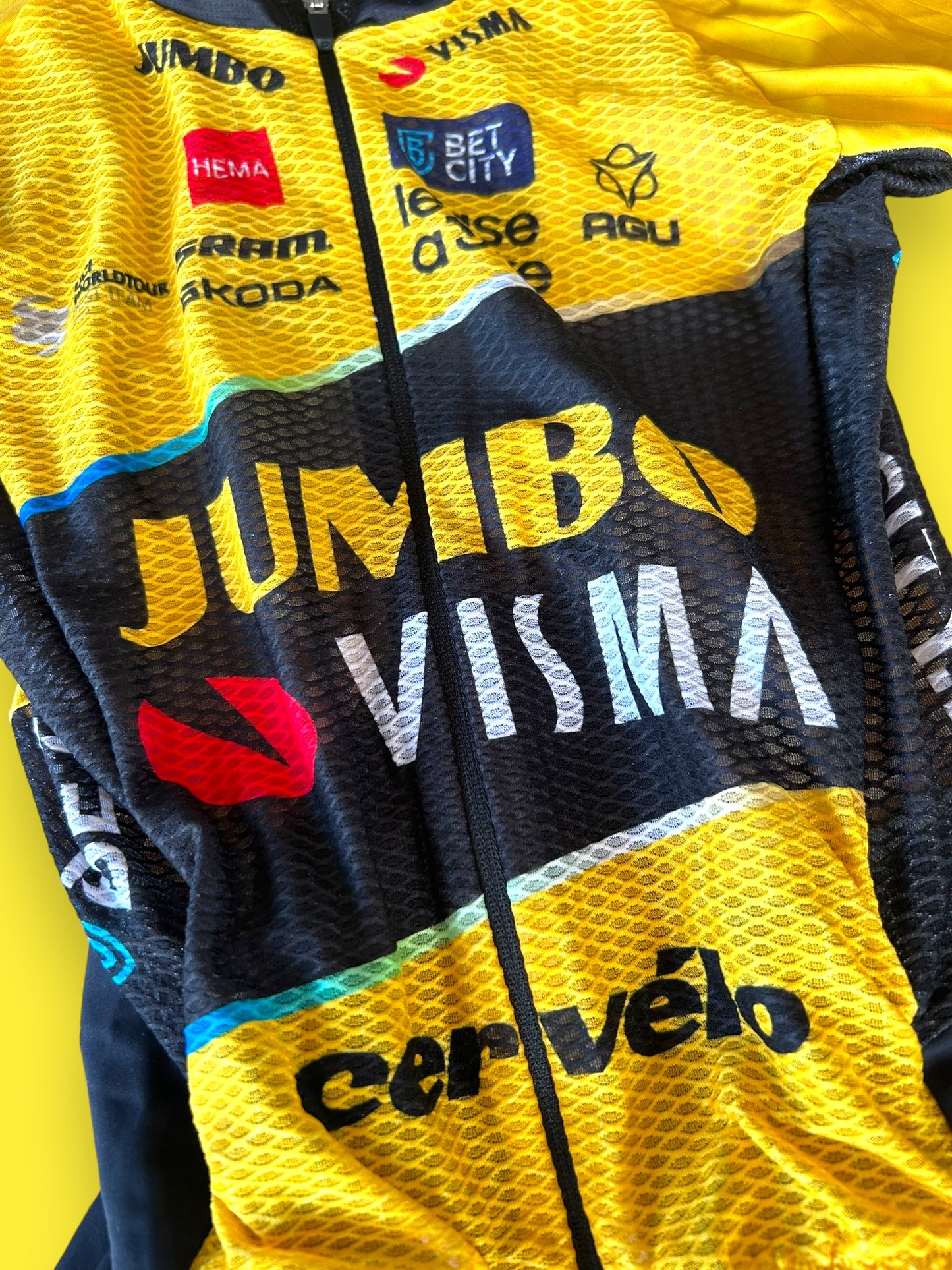 Aerosuit / Race suit / Skinsuit / Roadsuit - Lightweight Summer | Agu | Jumbo Visma | Pro Cycling Kit