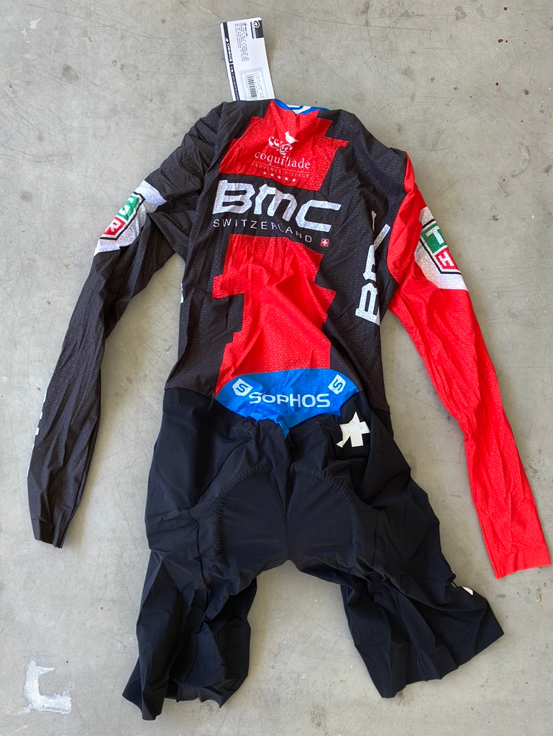 TT Suit Time Trial Race Suit Aerosuit Skinsuit Long Sleeve  |Assos | BMC Tag Heuer |Pro Cycling Kit