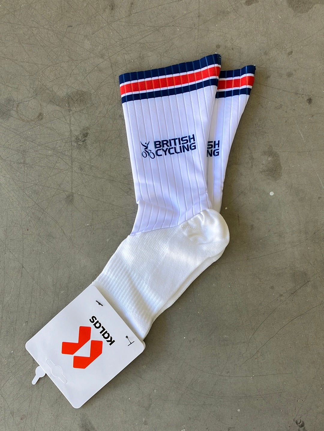 Aero Socks Cycling  | Kalas | Team GB Great Britain - British Cycling GBR | Pro Cycling Kit