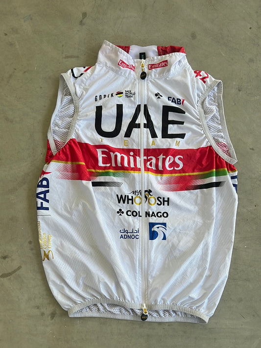 Light Wind Vest / Gilet | Gobik | UAE Emirates | Pro-Issued Cycling Kit