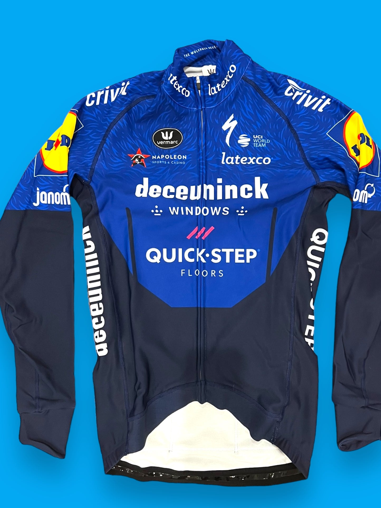 Winter Jersey / Jacket Thermal | Vermarc | Deceuninck Quick-Step | Pro Cycling Kit