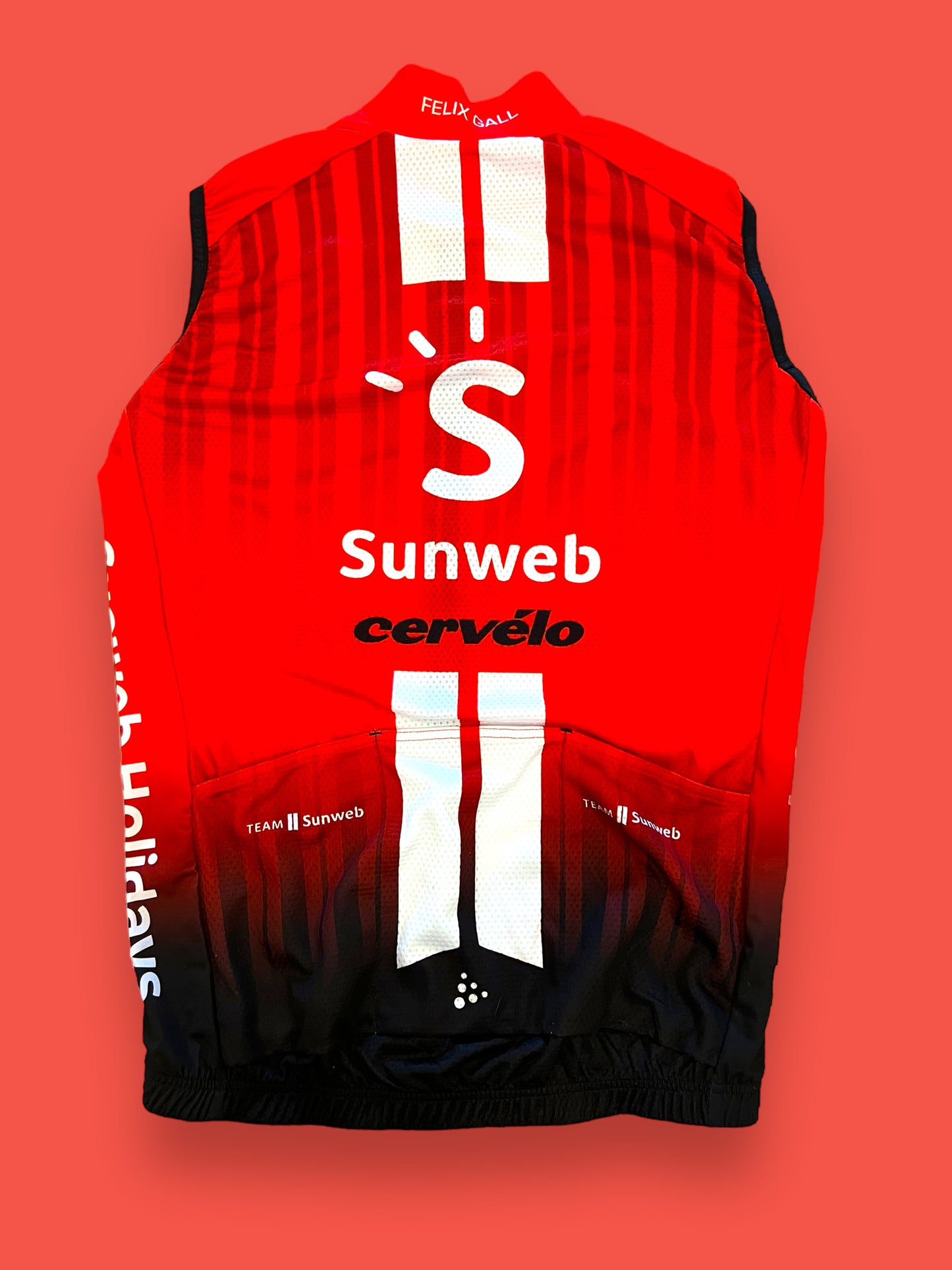 Lightweight Wind Vest | Craft | Sunweb | Pro Cycling Kit