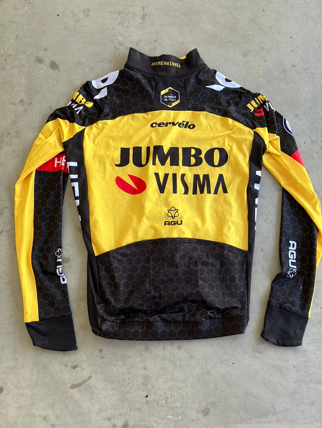 Jersey Long Sleeve Winter | Agu | Jumbo Visma | Pro Cycling Kit