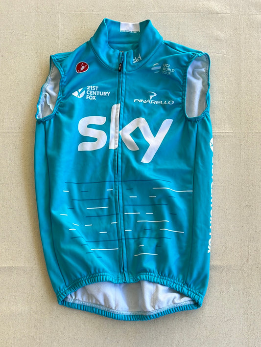 Winter Thermal Vest / Gilet | Castelli | Team Sky | Pro Cycling Kit