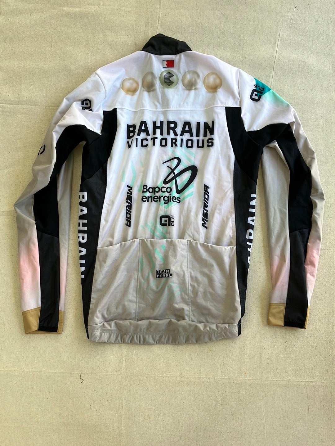 Rain Jacket - Tour De France 2023 Design | Ale | Team Bahrain Victorious | Pro Cycling Kit