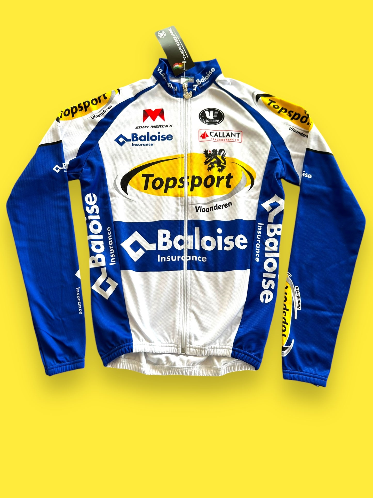 Long Sleeve Thermal Jersey | Vermarc | Sport Vlaanderen / Baloise | Pro Team Cycling Kit