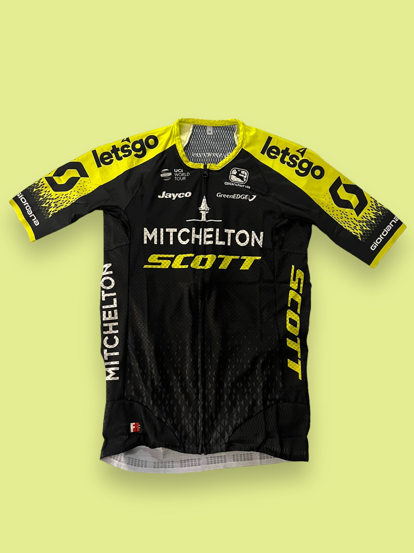 Short Sleeve Summer Jersey | Giordana | Mitchelton Scott Pro Team | Pro Cycling Kit