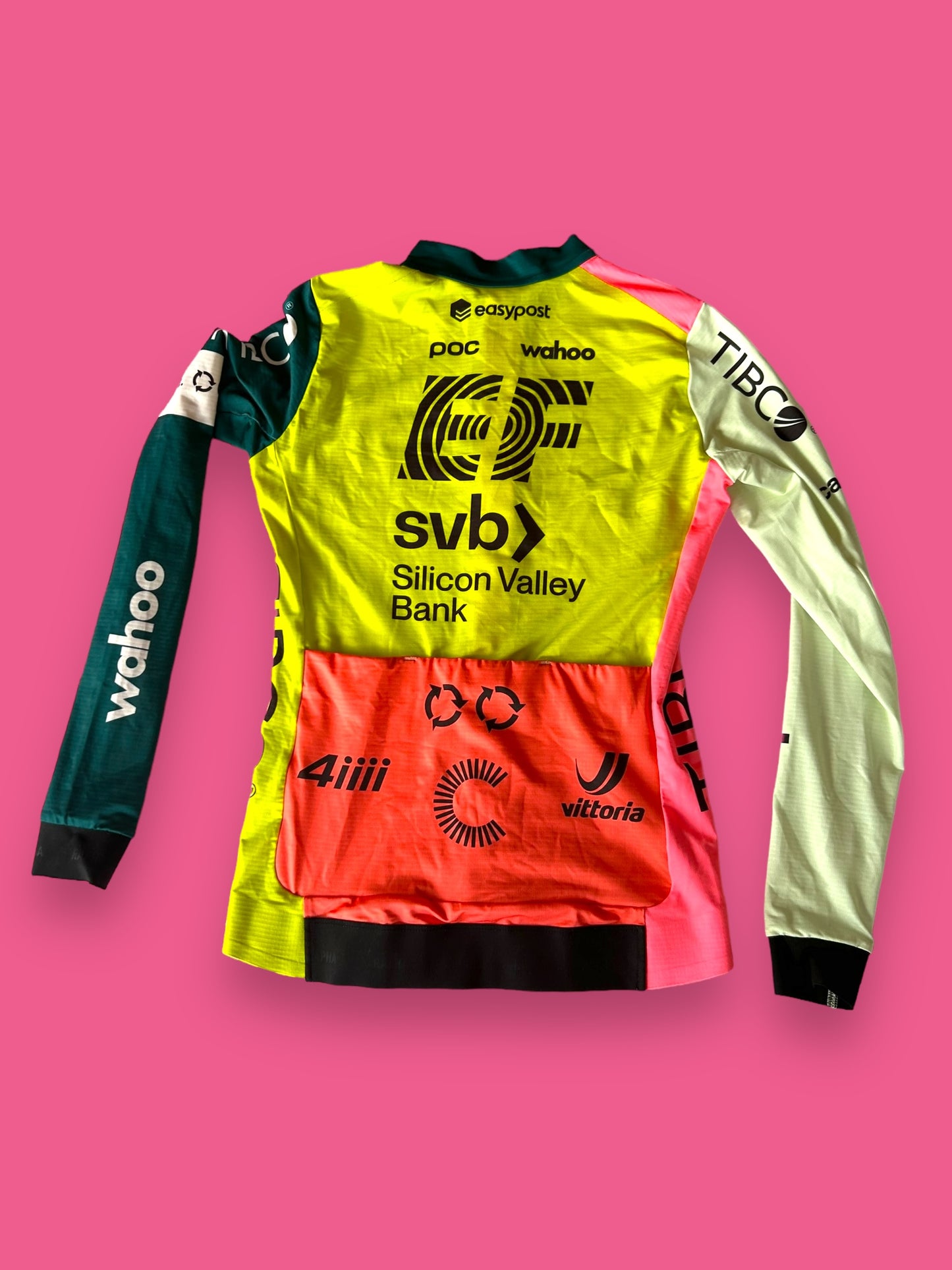 Women's Long Sleeve Jersey Switchout Giro| Rapha | EF Tibco Saxobank | Pro Cycling Kit