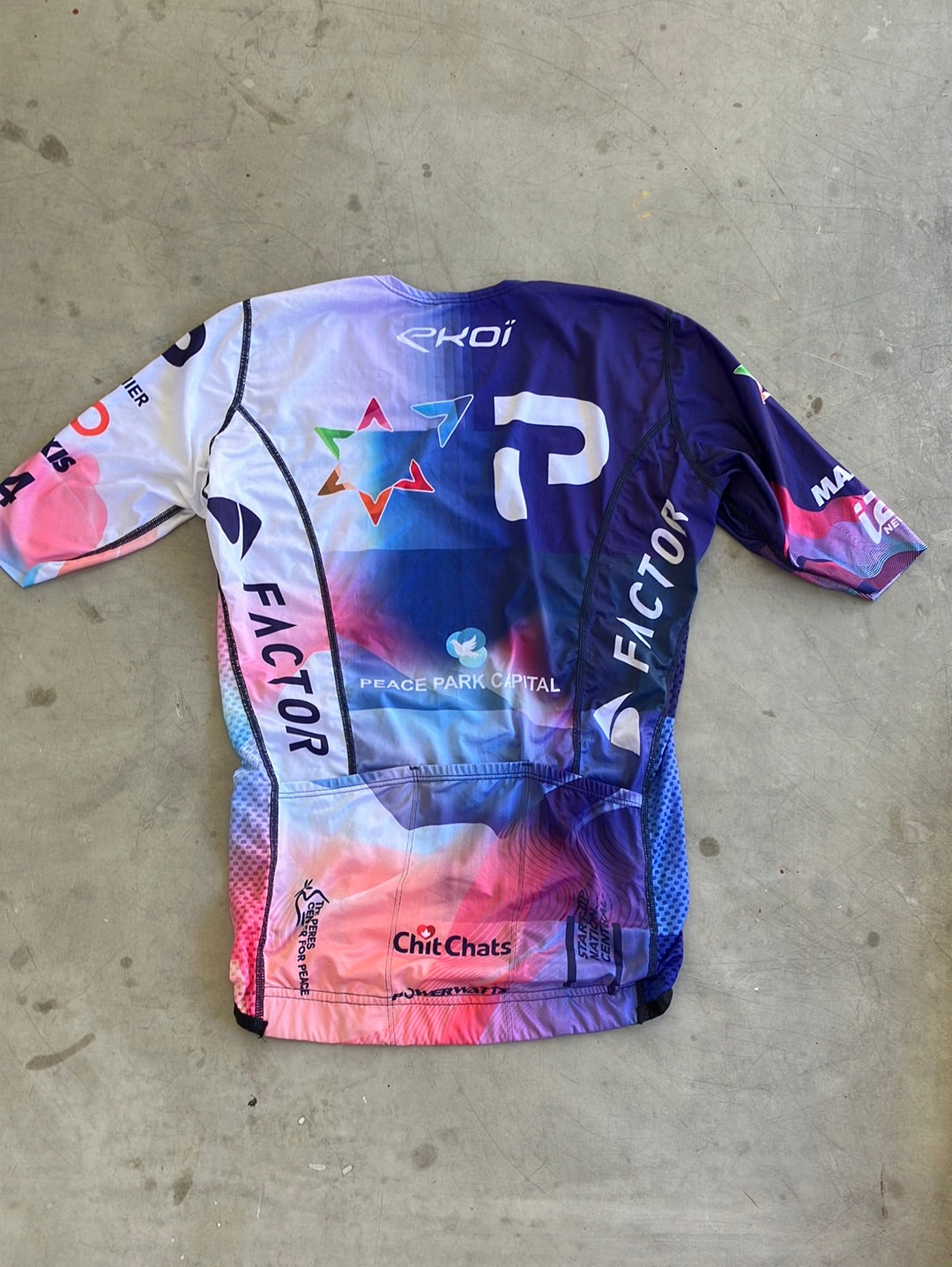 Short Sleeve Aero Jersey | Ekoi | Israel Premier Tech IPT | Pro Cycling Kit