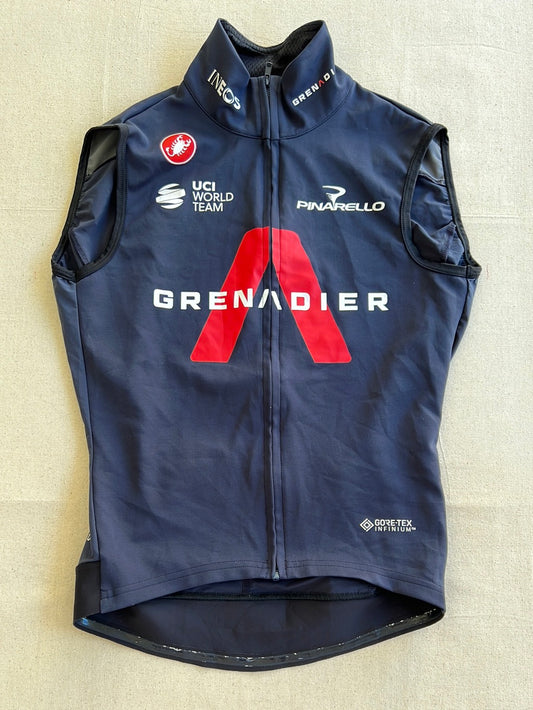 Perfetto ROS Vest / Gilet Goretex Gabba | Castelli | Ineos Grenadiers | Pro-Issued Cycling Kit