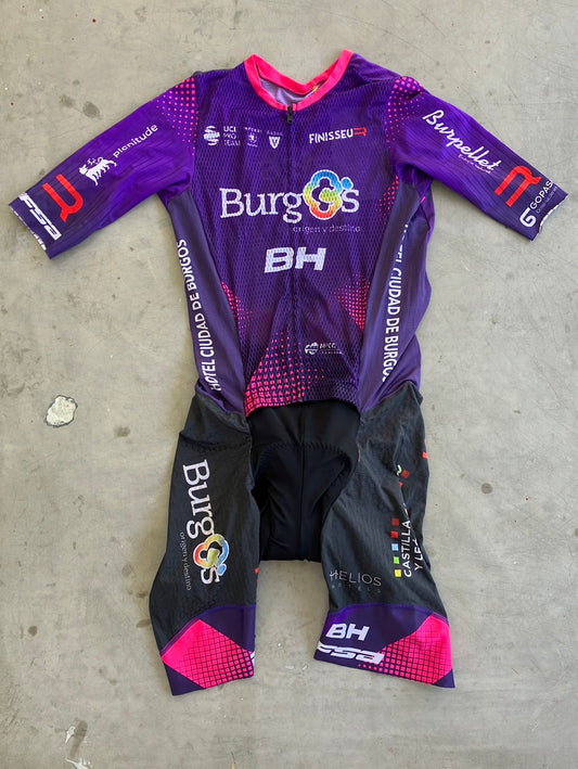 Burgos BH | Finisseur Summer Race Suit | M | Purple | Pro-Issued Team Kit