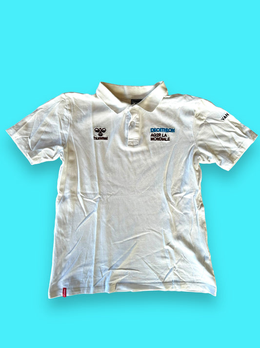 Polo Shirt T-Shirt Top  | Van Hummel | AG2R | Pro Cycling Kit