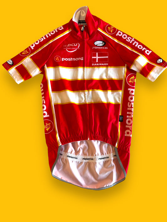 Rain Jersey Short Sleeve | Parentini | Danish / Denmark National Team | Pro Cycling Kit