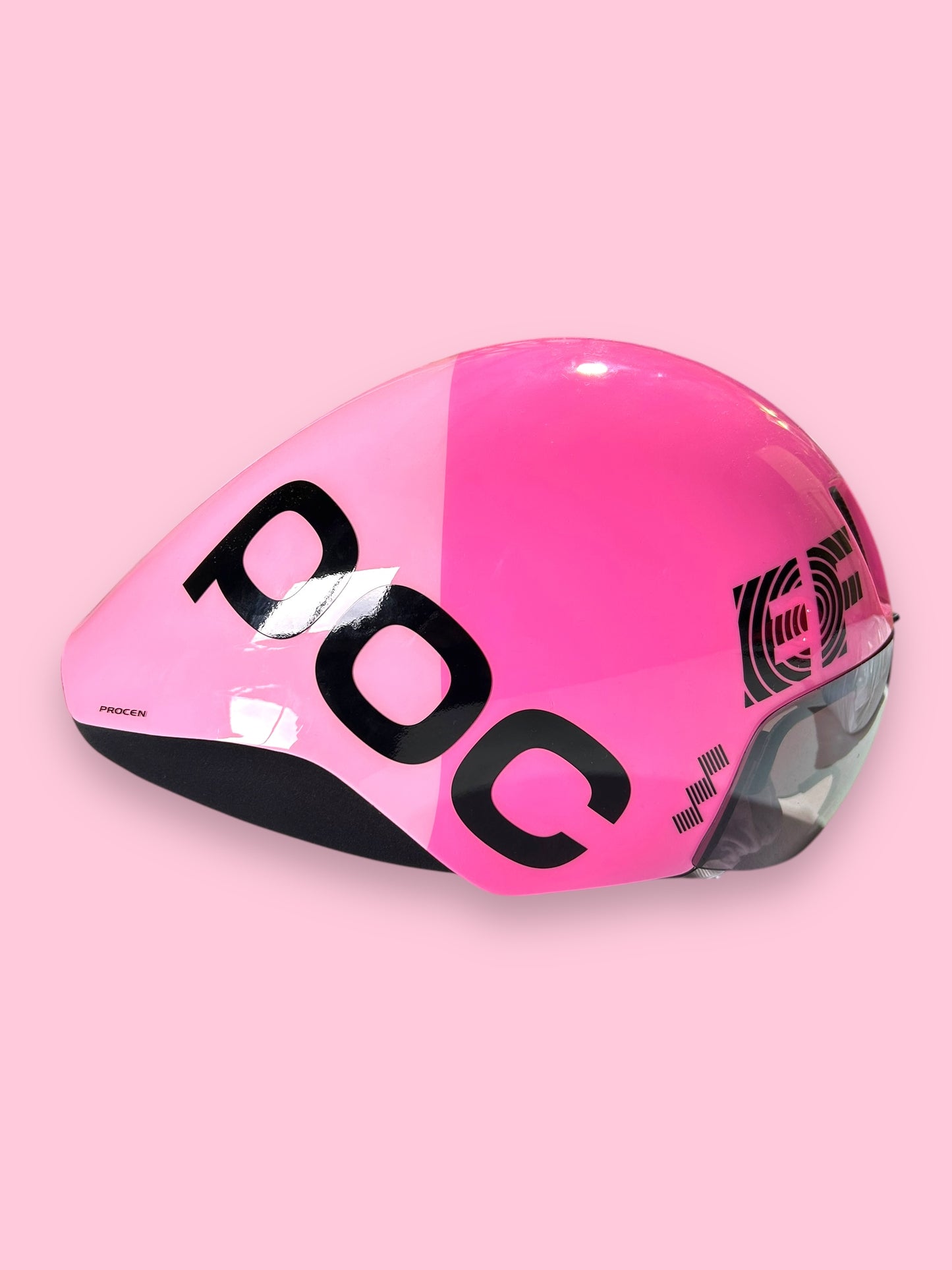 EF Education First | POC Procen TT Helmet | Pink | M | Pro-Issued Pro Team Kit