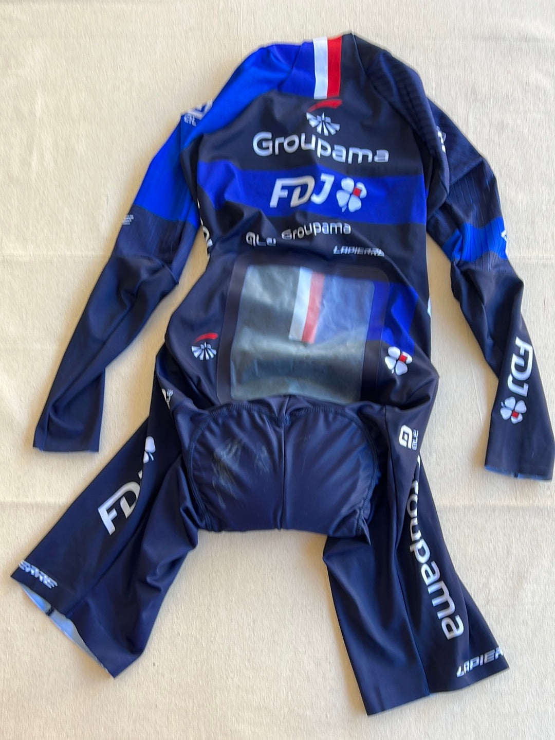 TT Suit / Skinsuit - Aerodynamic Race Suit / Skinsuit | Ale | Groupama Française des Jeux FDJ | Pro Cycling Kit