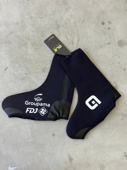 Winter Neoprene Overshoes / Thermal Booties | Ale | Groupama Française des Jeux | Pro Cycling Kit