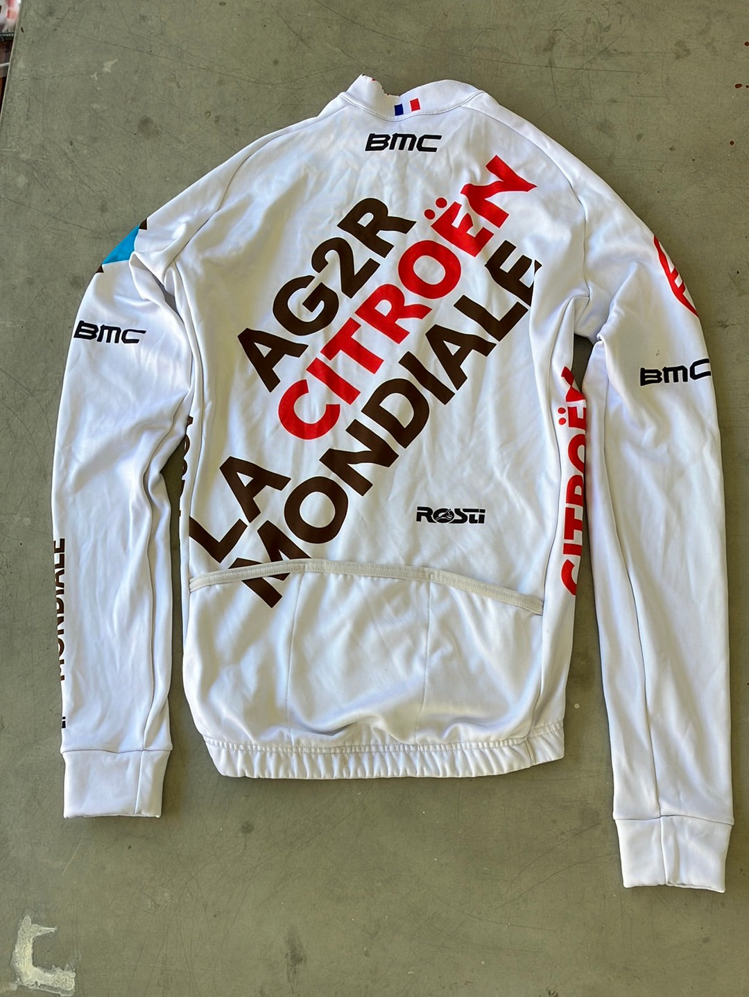 Long Sleeve Jersey Thermal Winter Cycling | Rosti | AG2R Citroen | Pro Cycling Kit