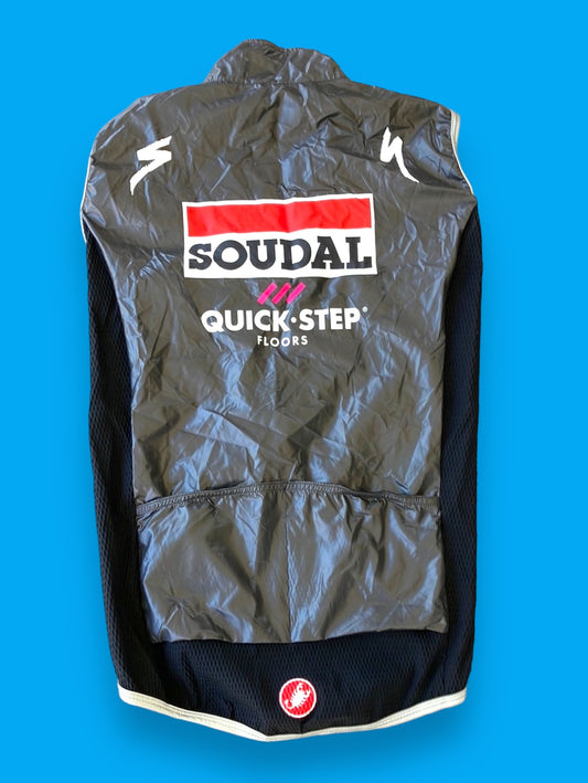 Vest / Gilet Slicker Pro Waterproof Winter | Castelli | Quick-Step Soudal | Pro Cycling Kit