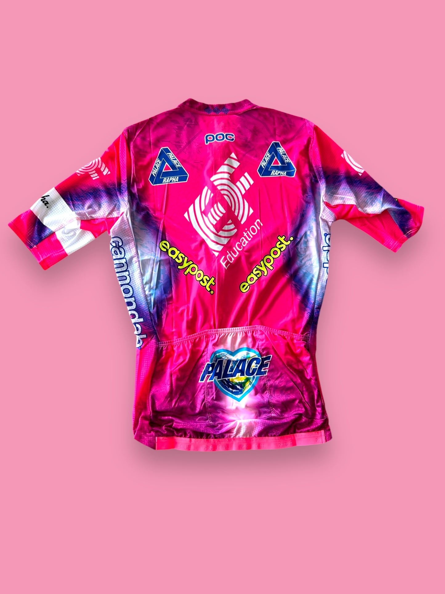 Rapha x Palace Flyweight Jersey - sizes S & XS | Tour de France | EF Education First Mens Switch out Special Edition | Pro Team Cycling Kit