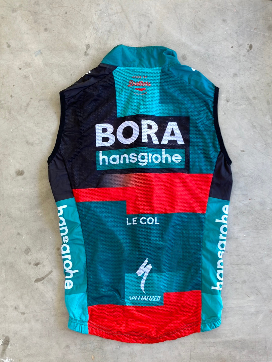 Pro Wind Vest / Gilet | Le Col | Bora Hansgrohe | Pro-Issued Cycling Kit