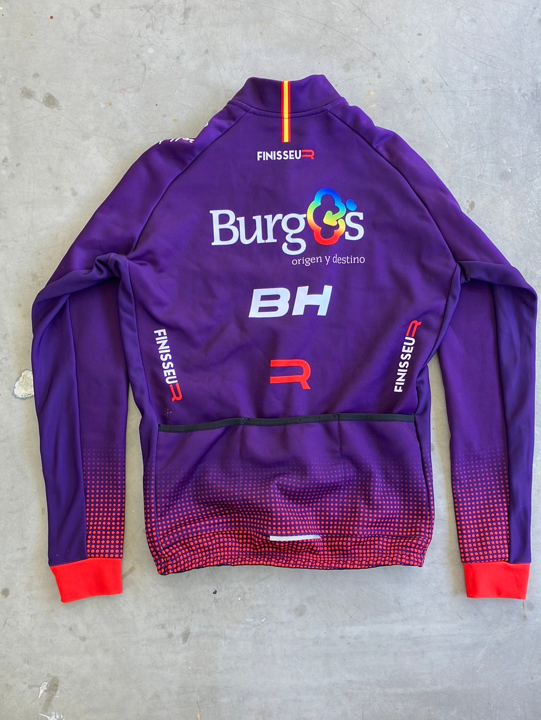 Burgos BH | Finisseur Winter Gabba Jacket | M | Purple | Pro-Issued Team Kit