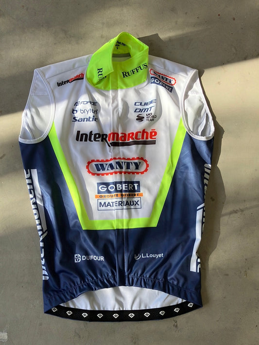 Winter Vest Gabba Thermal Gilet Waterproof | Nalini | Intermarche Wanty Gobert |Pro Cycling Kit