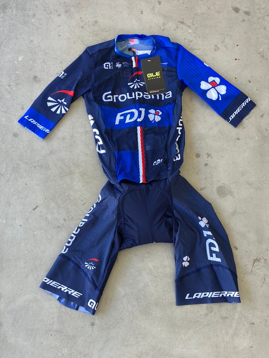 Short Sleeve Summer Road Suit / Aerosuit | Ale | Groupama Française des Jeux | Pro Cycling Kit