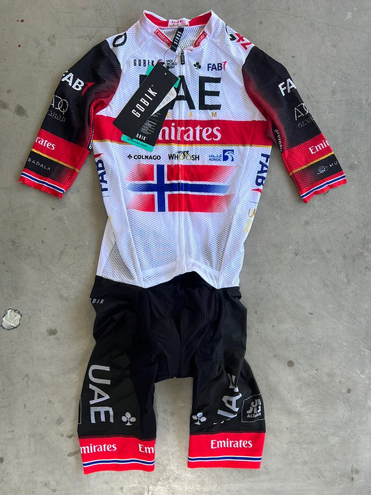 Summer Road Suit - Norwegian National Champion | Gobik | UAE Emirates | Pro-Issued Cycling Kit