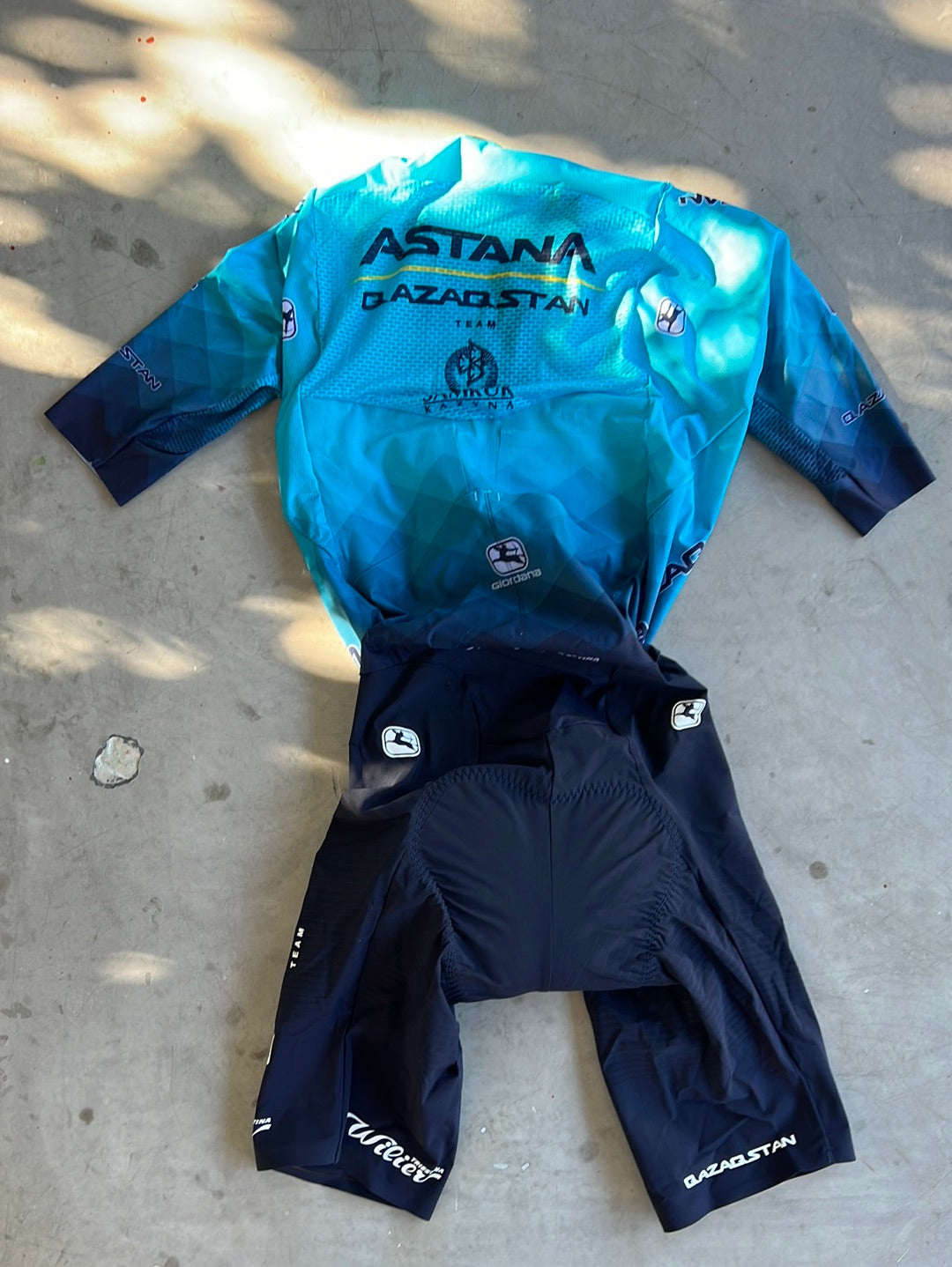 'NX-G' Road Suit / Aero Suit | Giordana | Astana Qazaqstan | Pro-Issued Cycling Kit