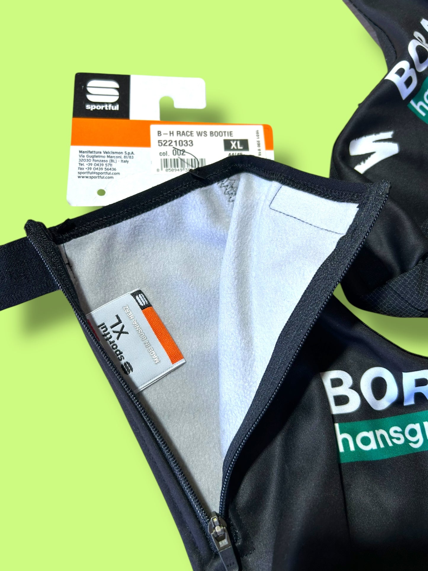 Race Booties Gore-Tex Team Issued Winter Rain | Sportful | Bora Hansgrohe| Pro Cycling Kit