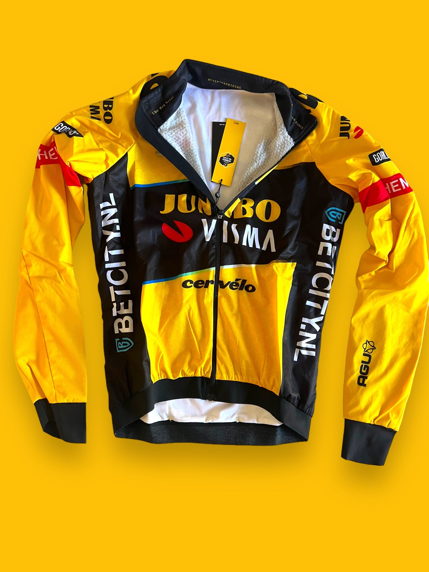 Winter Jacket Thermal Polartec | Agu | Jumbo Visma | Pro Cycling Kit