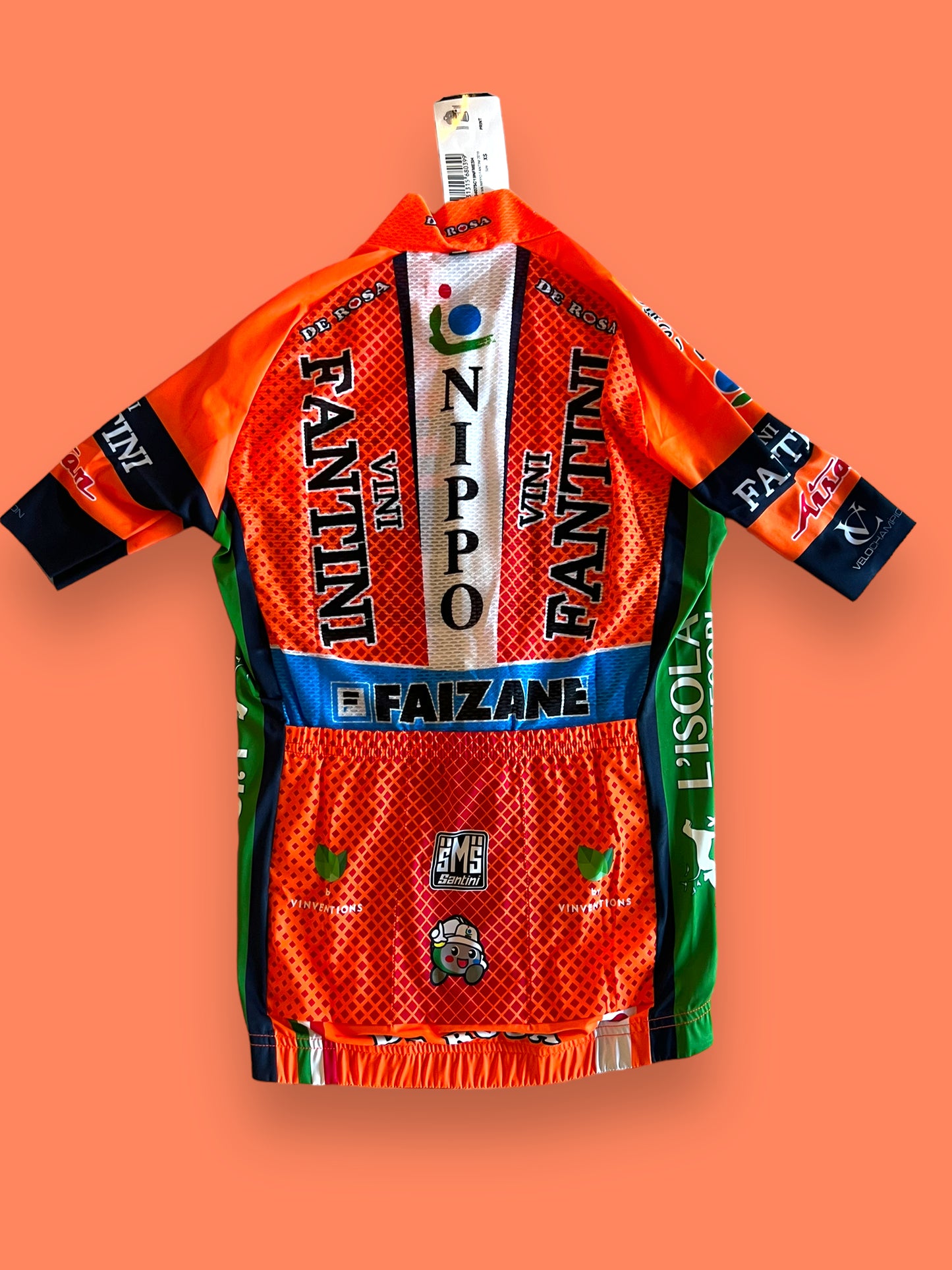 Summer Jersey Short Sleeve | Santini | Nippo Fantini | Pro Cycling Kit