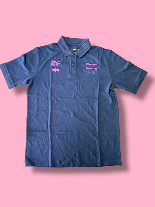 T-Shirt Mens Team Issued Polo Shirts Casual Wear | Rapha Pro Team |  EF Education First  | Pro Cycling Kit