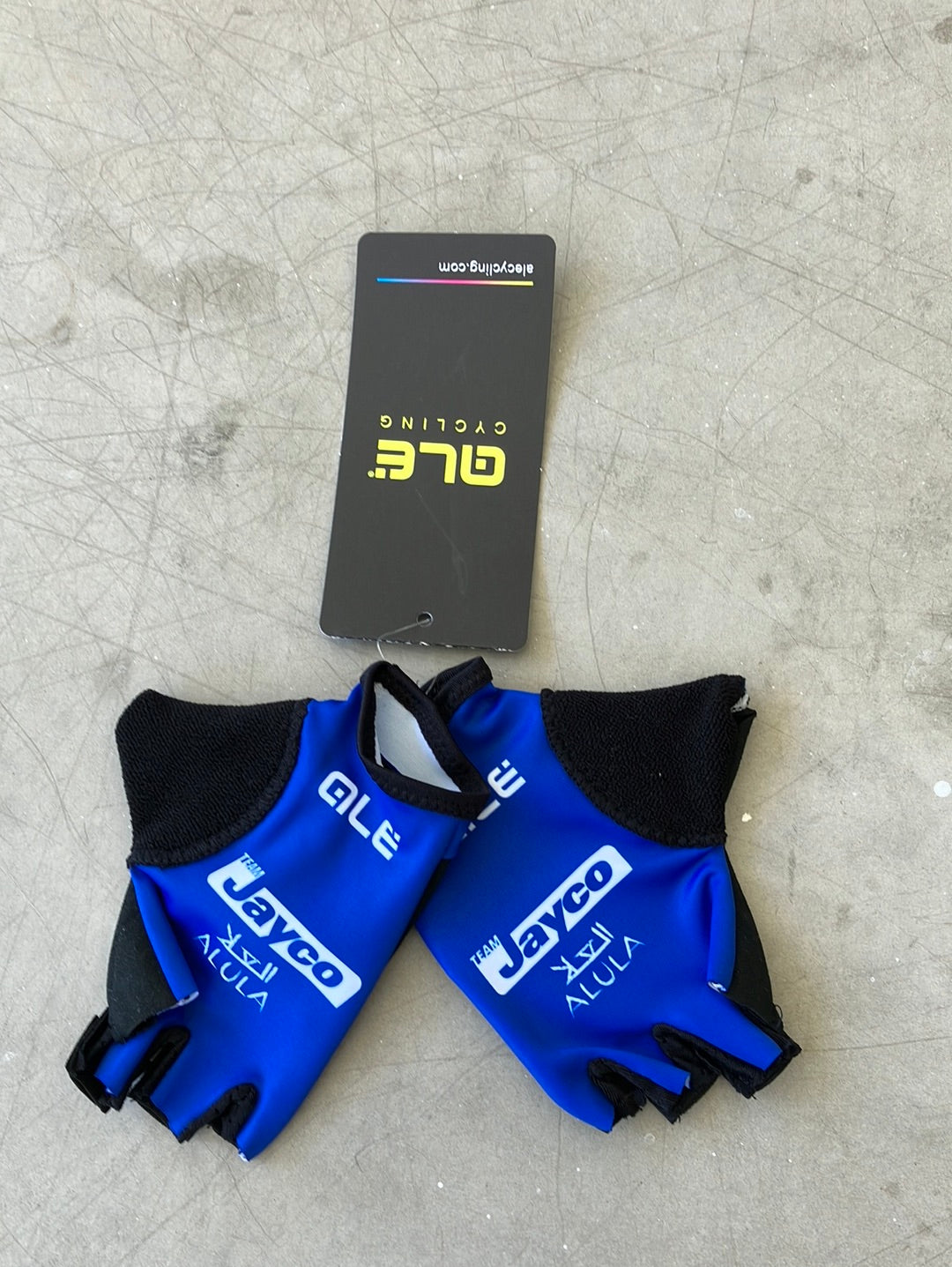 Race Gloves / Mitts | Ale | Jayco Alula Men's | Pro-Issued Cycling Kit