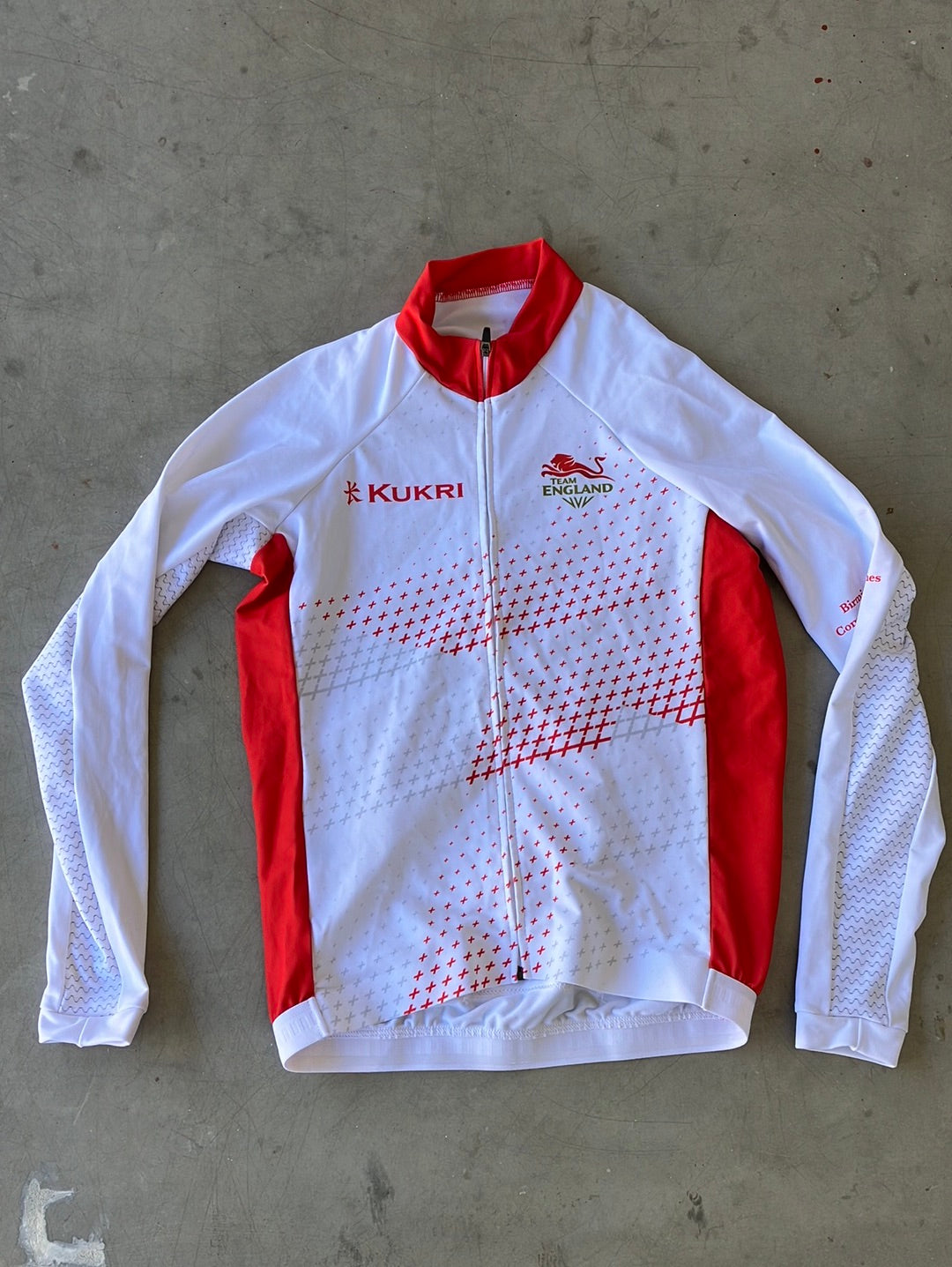 Long Sleeve Jersey Commenwealth Games | Kukri | National Team England - British Cycling GBR | Pro Cycling Kit