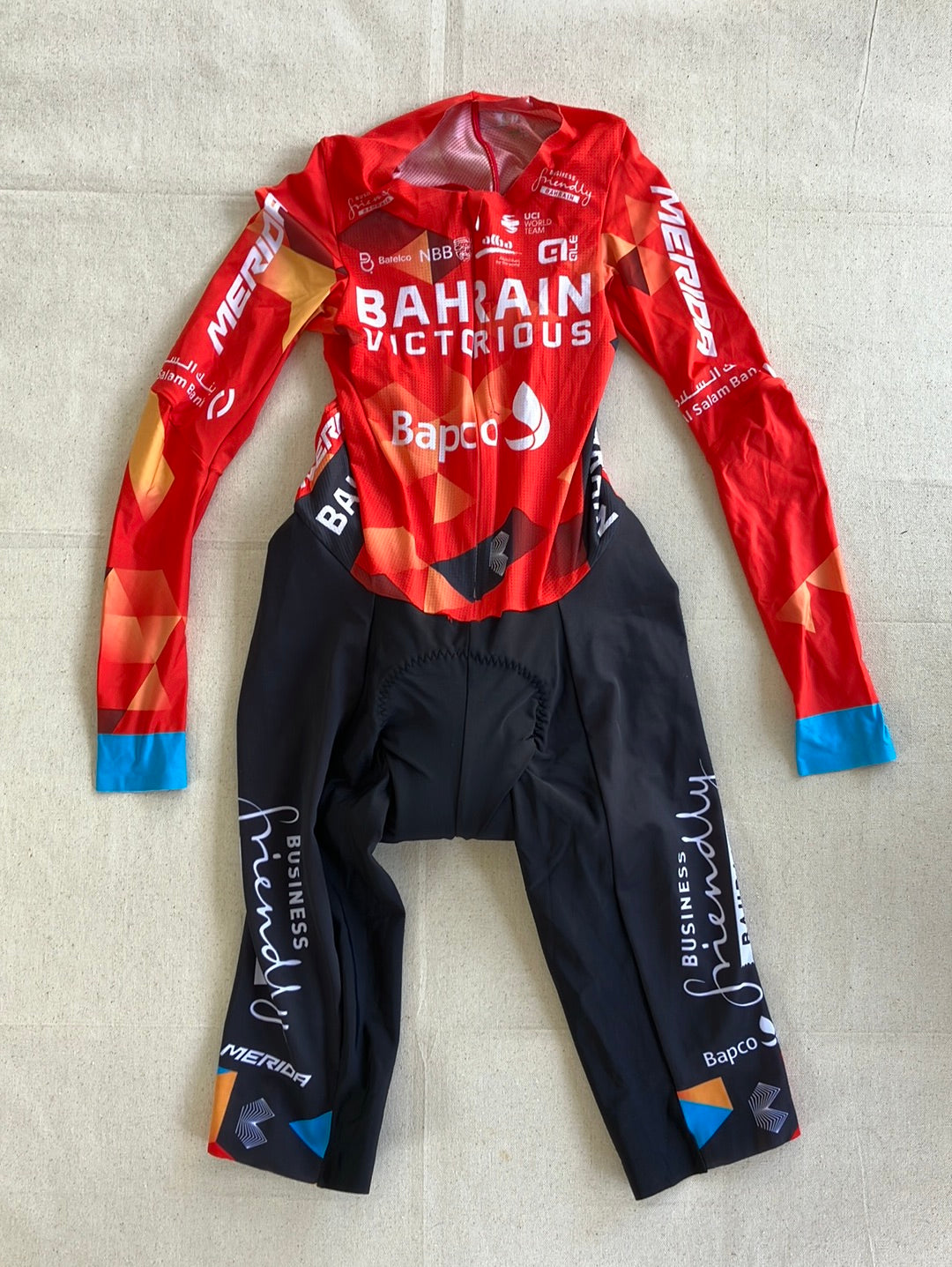 TT Suit Long Sleeve | Ale | Team Bahrain Victorious | Pro Cycling Kit