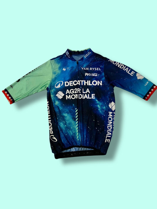 Aero Jersey WARBASSE USA Short Sleeve Racing Maillot   | Decathlon AG2R La Mondiale  | Rosti | Pro Cycling Kit