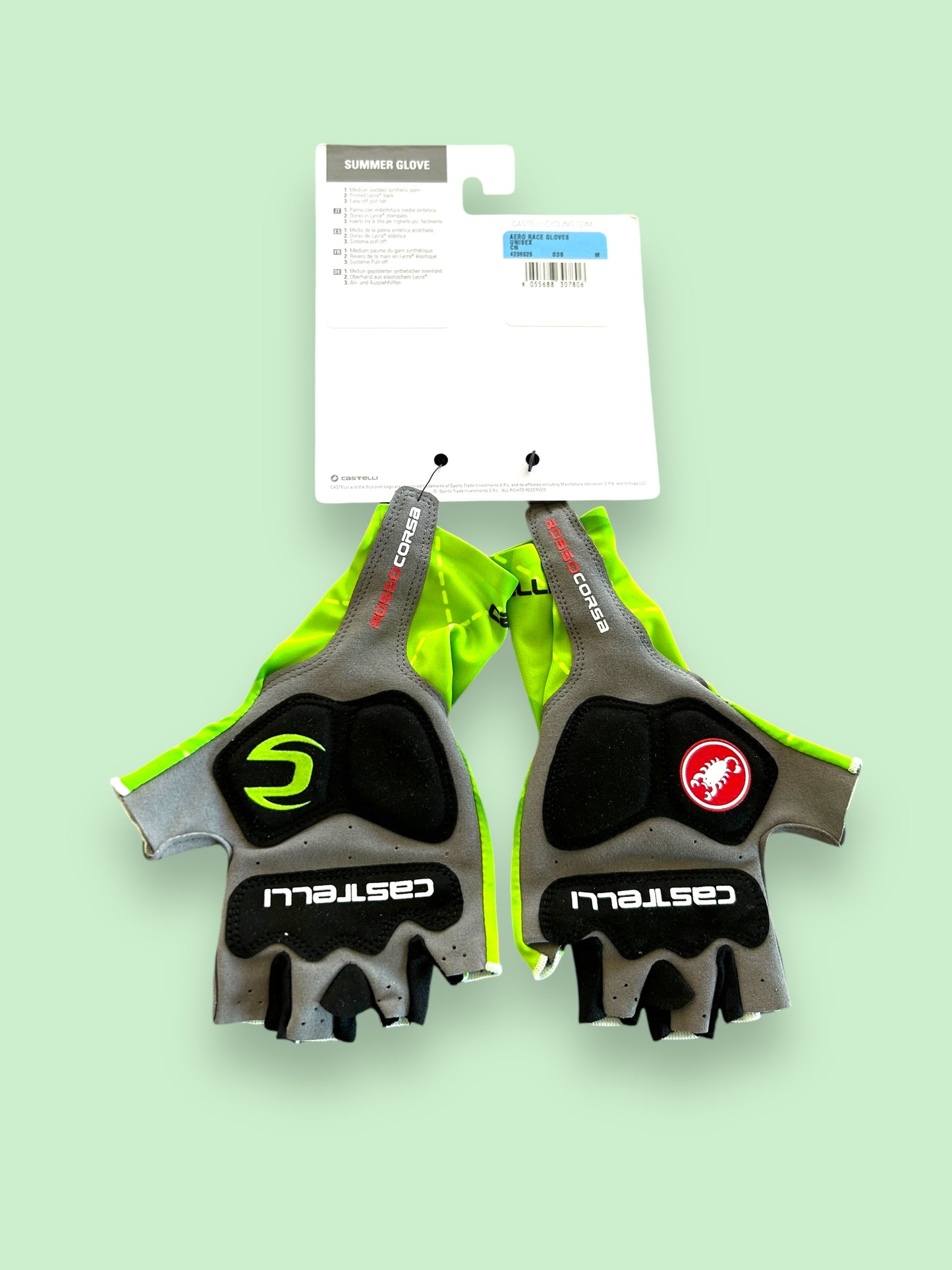 Cycling Gloves | Castelli | EF Education First-Drapac-Cannondale | Pro Team Cycling Kit