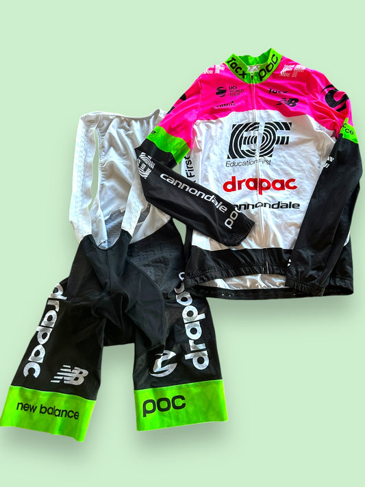 Long Sleeve Jersey and Bib Shorts | POC | EF Education First-Drapac-Cannondale | Pro Team Cycling Kit