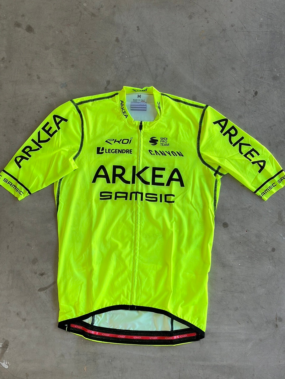 Short Sleeve Jersey | Ekoi | Arkea Samsic | Pro-Issued Cycling Kit ...