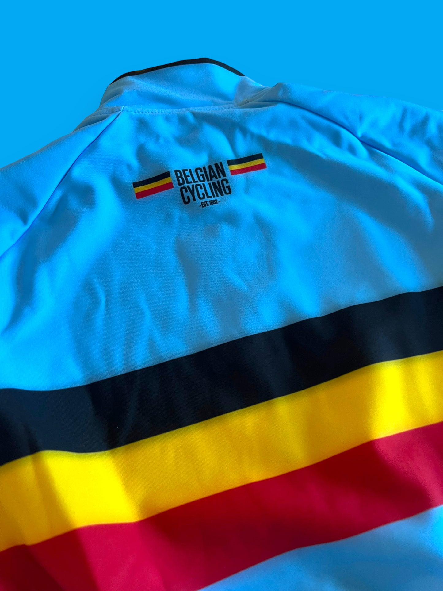 Winter Jersey Long Sleeve Thermal | Bioracer | Belgian National Team | Pro Cycling Kit