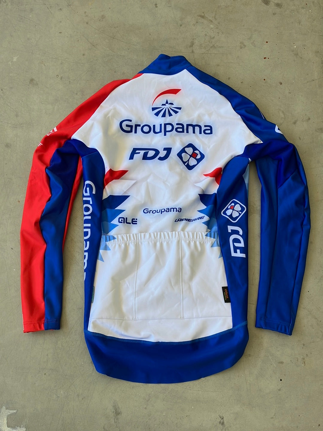 Long Sleeve Gabba Jersey / Jacket Thermal Winter | Ale | Groupama Française des Jeux | Pro Cycling Kit