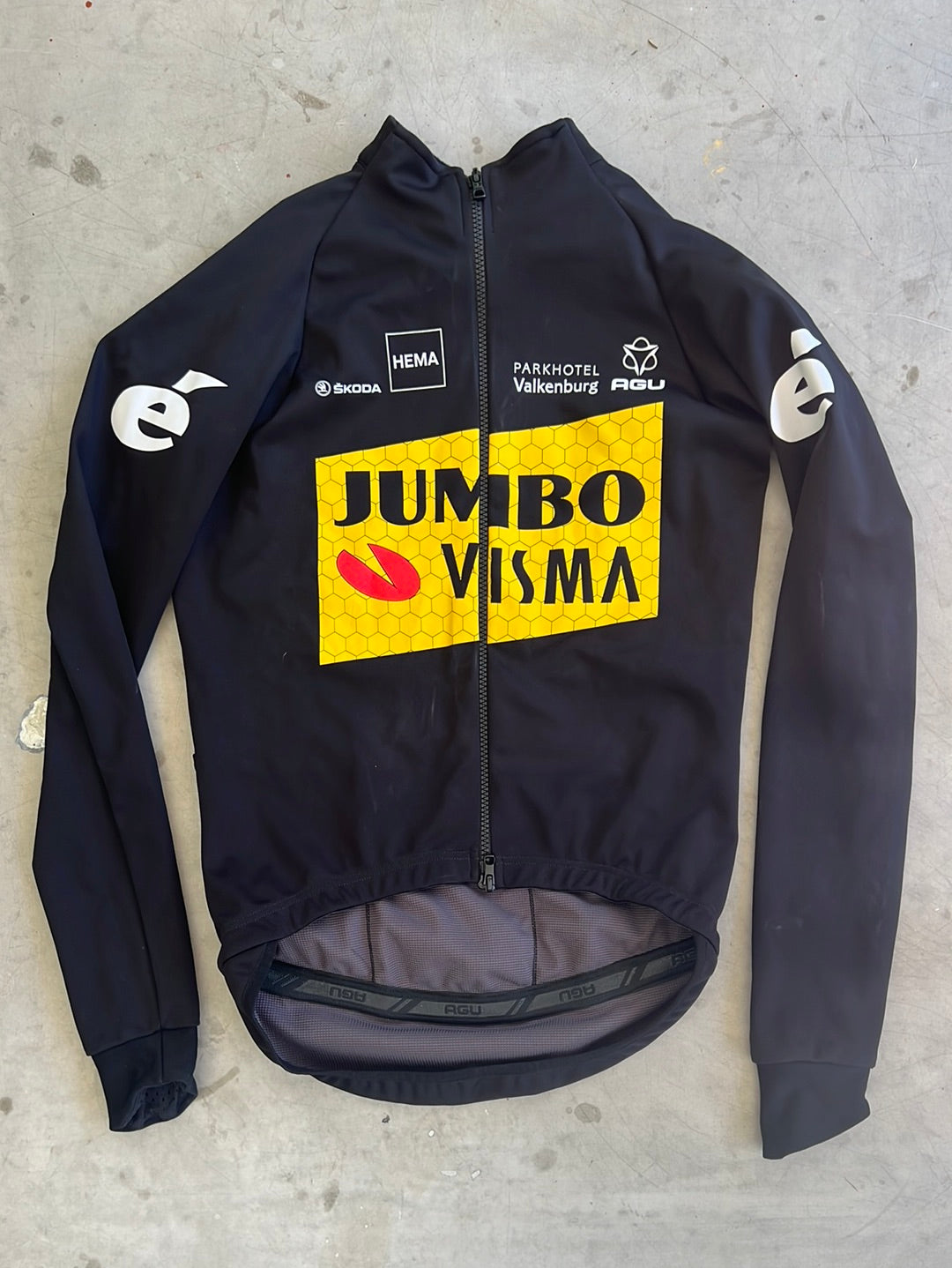 Jumbo Visma - Tom Dumoulin Named Thermal Gabba Jacket  | Agu | Jumbo Visma  | Pro Cycling Kit