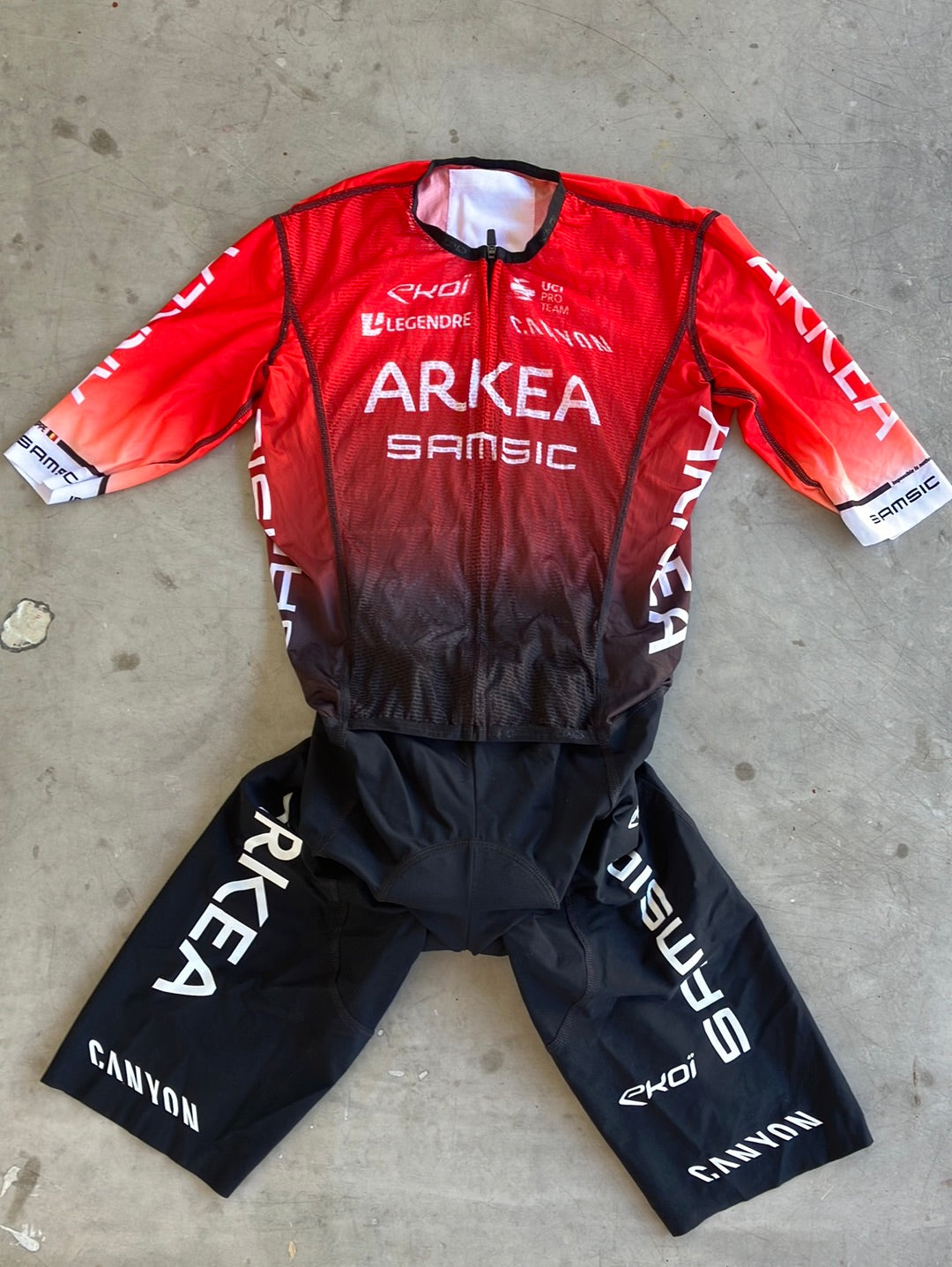 Summer Road Suit Short Sleeve | Ekoi | Arkea Samsic | Pro-Issued Cycling Kit