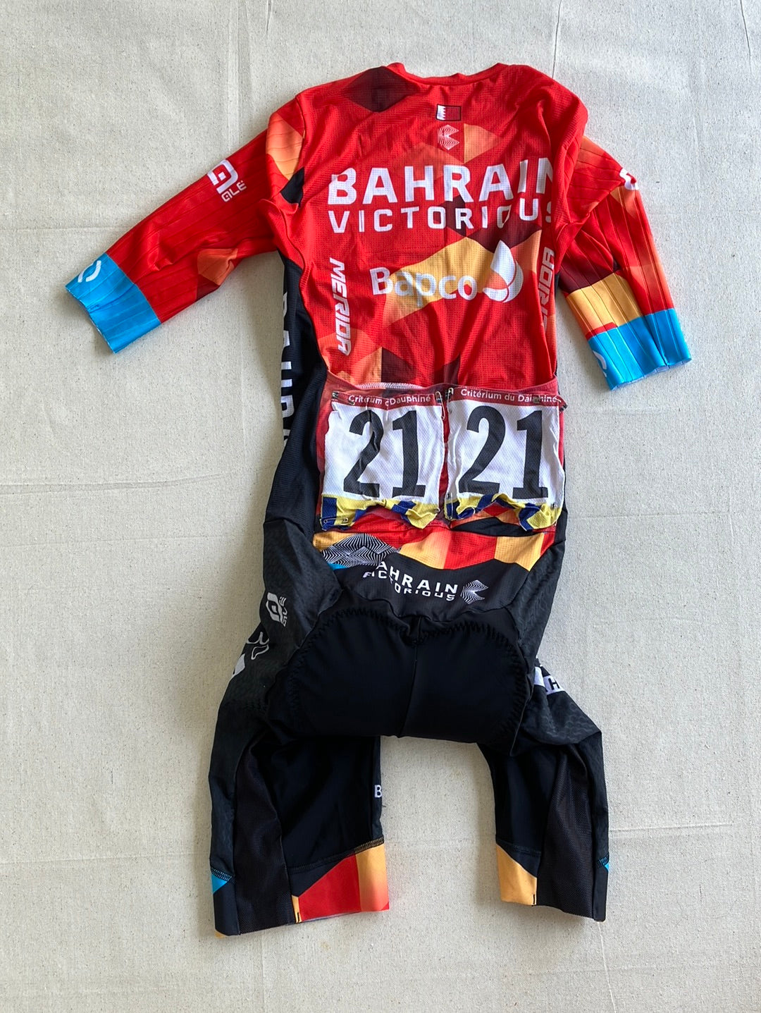 Summer Aero Suit | Ale | Team Bahrain Victorious | Pro Cycling Kit